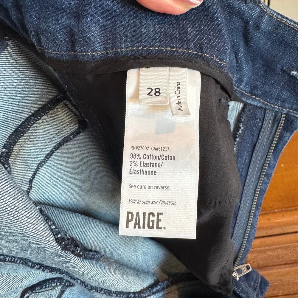 PAIGE Sasha Wide Leg Jeans Jolene Pockets Edinburgh 28 - Picture 7 of 15
